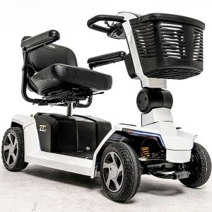 Pride ZT10 mobility scooter white