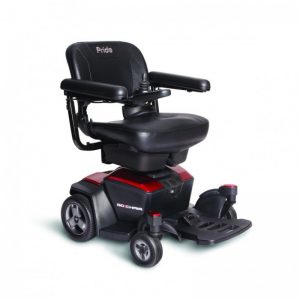 red Pride powerchair