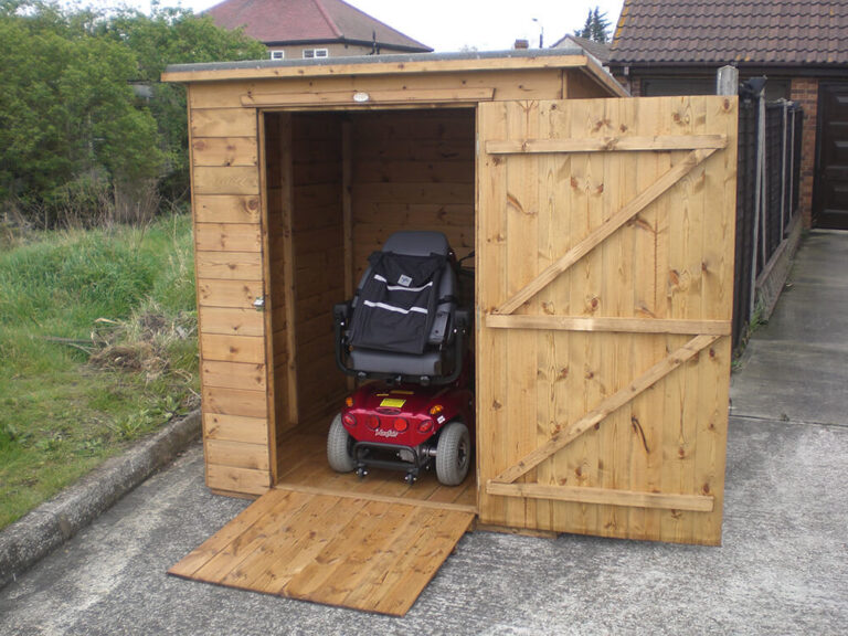 Storing a mobility scooter Mobility Direct